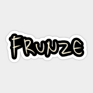 Frunze Sticker